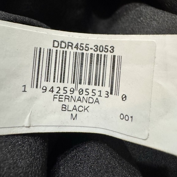 Dress The Population Fernanda Strapless Evening Gown Black Women's Size Medium - Picture 14 of 14